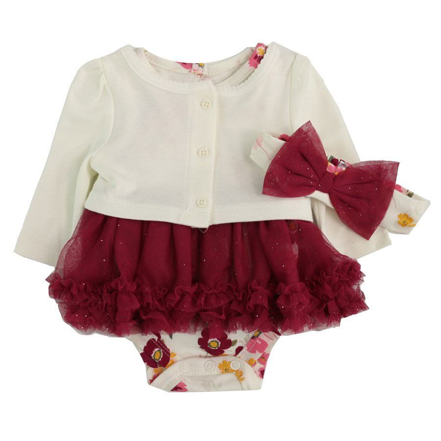 Baby girl dress set